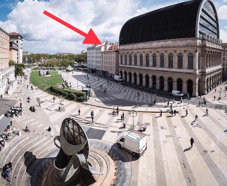 Апартаменты Le Calme De L'Opera. Лион Экстерьер фото